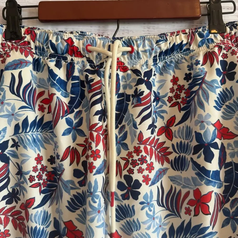 Tommy Bahama Relax Mens Floral Swim Trunks Swim Suit